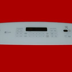Part # WB29T10040 | WB27T10485 | 164D4779P013 | GE Oven Control Panel and Control Board (overlay fair - White)