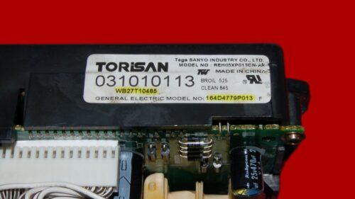 Part # WB29T10040 | WB27T10485 | 164D4779P013 | GE Oven Control Panel and Control Board (overlay fair - White)