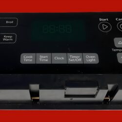 Part # W10803948 | W10734608 | Whirlpool Oven Control Board (overlay fair - Black)