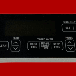 Part # 8053736 | Kenmore Oven Control Board (overlay fair - Black)