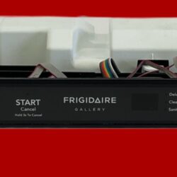 Part # 5304520552 | 5304520582 Frigidaire Dishwasher Panel And Control Board (condition fair - Black)