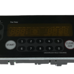 Part # WB27T10755 | WB27T10710 | 164D4779P038 GE Oven Control Board (overlay fair - Black)