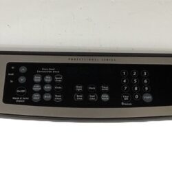 Part # 318313830 | 316418735 Frigidaire Oven Panel and Control Board (overlay good - Black/Stainless Steel)