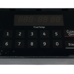Part # WB27K10379 | 183D9817G011 GE Gas Oven Control Board (overlay fair - Black)