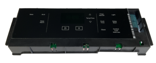 Part # W11511589 Whirlpool Oven Control Board (overlay good - Black)