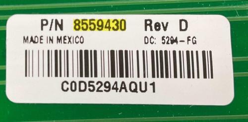 Kenmore Dryer Control Panel And User Interface Board - Part # 8558762 | 8559430 Gallery Image 2