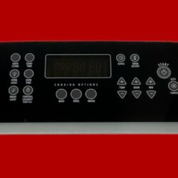 Part # 9763546 | W10116718 | Whirlpool Control Panel and Board (overlay good - Black)