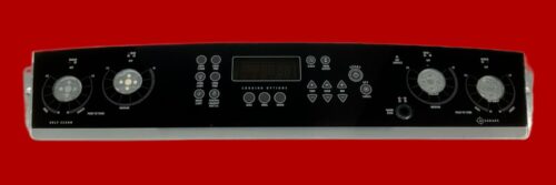 Part # 9763546 | W10116718 | Whirlpool Control Panel and Board (overlay good - Black)