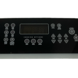 Part # 9763546 | W10116718 Whirlpool Control Panel and Board (overlay good - Black)