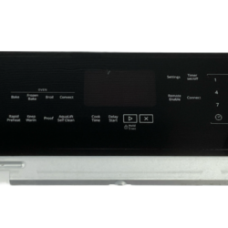 Part # W11280096 | W10871058 Whirlpool Oven Panel And Control Board (overlay fair - Black)