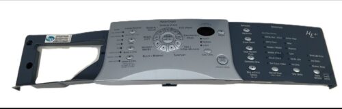 Part # 8182563 | 8182255 Kenmore Front Load Washer Control Panel And UI Board (condition fair - Blue)