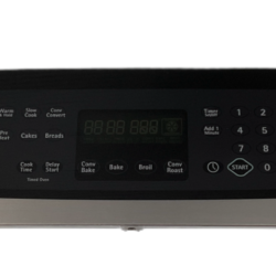 Part # 318366206 | 316577048 Kenmore Oven Panel And Control Board Control Board (overlay excellent - Black)