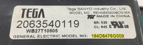Part # WB27T10698 | WB27T10805 | GE Oven Control Panel And Board (overlay good - White)
