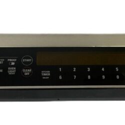 Part # WB36T10207 | WB27T10057 | 191D1575P015 GE Control Panel And Board (condition excellent - Stainless Steel/Black)
