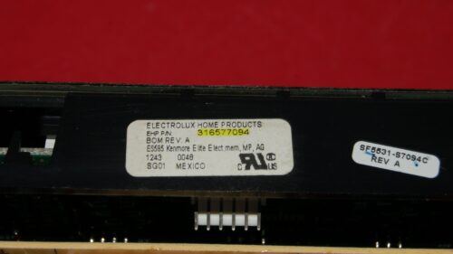 Frigidaire Oven Control Board – Part Number 316577094 – Pre-Owned/Used Tested