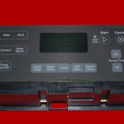 Part # W10807821 | W10734596 | Whirlpool Oven Control Board (overlay fair - Dark Gray)