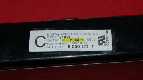 Part # 5701M760-60 | 8507P304-60 | Maytag Oven Control Board (overlay fair - Black)