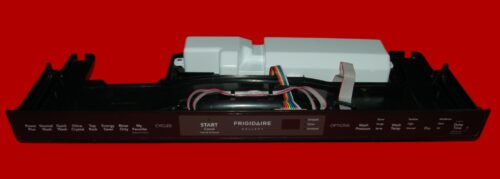 Part # 5304520008 | 5304517594 | Frigidaire Dishwasher Panel And Control Board (condition fair - Black)