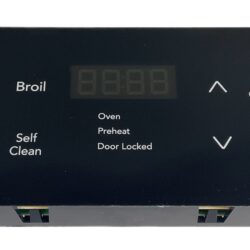 Part # A03619542 Frigidaire Gas Oven Control Board (overlay fair - Black)
