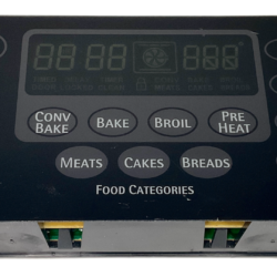 Part # 316207602 Frigidaire Oven Control Board (overlay fair - Black)