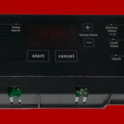 Part # W10904689 | Maytag Gas Oven Control Board (overlay fair - Black)
