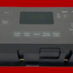 Part # W10424887 | Whirlpool Oven Control Board (overlay good - Dark Gray)