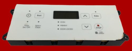 Part # 316557107 Kenmore Gas Oven Control Board (overlay fair - White)