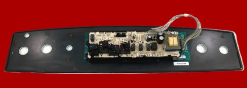 GE Oven Control Panel and Board WB27T10698 | WB27T10805 | OEM Used Tested (overlay good - White)