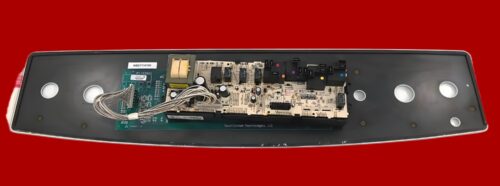 GE Oven Control Panel and Board WB27T10698 | WB27T10805 | OEM Used Tested (overlay good - White)