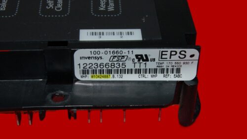 Part # W10424887 | Whirlpool Oven Control Board (overlay good - Dark Gray)