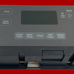 Part # W10807821 | W10734596 Whirlpool Oven Control Board (overlay fair - Dark Gray)