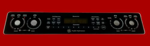 Part # WB50T10019 | WB27T10216 | GE Oven Control Panel and Board (overlay good - Black)