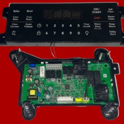 Part # 5304526193 | 5304516862 Frigidaire Oven Control Board And Relay (overlay fair - Black)