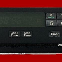 Part # 7601P472-60 | Jenn-Air Oven Control Board (overlay fair - Black)