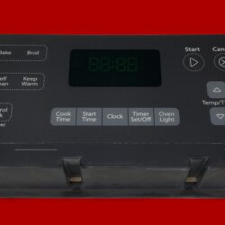 Part # W10887921 | Whirlpool Oven Control Board (overlay good - Dark Gray)