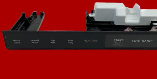 Part # 5304518473 | A11147301 | 5304518467 | Frigidaire Dishwasher Control Board & Assembly and Panel (condition fair - Black)