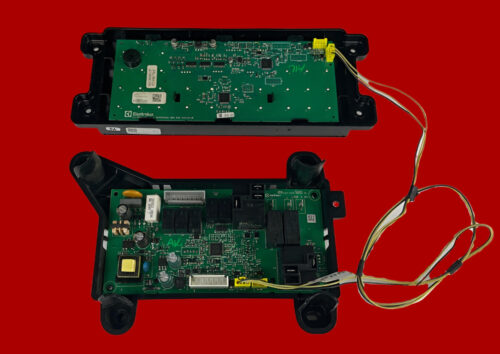 Part # A16490101 | A12867401 | Frigidaire Oven Control Board and Relay Board (overlay fair - Black)