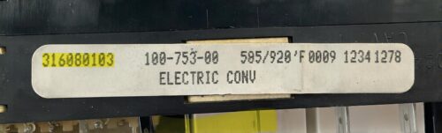 Part # 316080103 | Frigidaire Oven Control Board