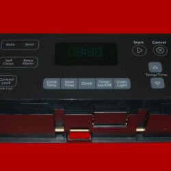 Part # W11122536 | W10424884 | Whirlpool Oven Control Board (overlay fair - Dark Gray)