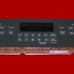 GE Oven Control Board - 164D8496G108 | WB27X25357 (overlay fair - Dark Gray)