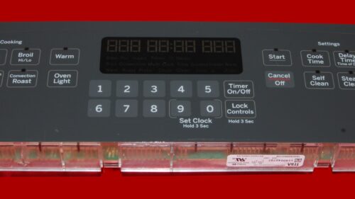 GE Oven Control Board - 164D8496G108 | WB27X25357 (overlay fair - Dark Gray)