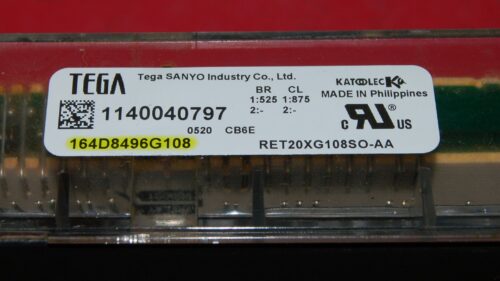 GE Oven Control Board - 164D8496G108 | WB27X25357 (overlay fair - Dark Gray)