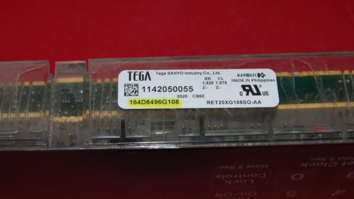 Part # WB27X25357 | 164D8496G108 | GE Oven Control Board (overlay fair - Dark Gray)