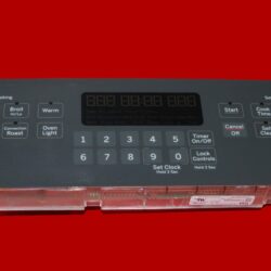 Part # WB27X25357 | 164D8496G108 | GE Oven Control Board (overlay fair - Dark Gray)
