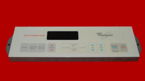 Whirlpool Gas Oven Control Board 6610061 | 3196221 | OEM Used Tested (overlay excellent - Almond)