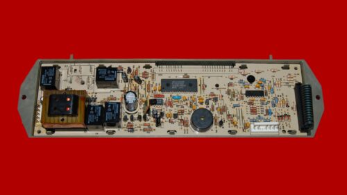 Whirlpool Gas Oven Control Board 6610061 | 3196221 | OEM Used Tested (overlay excellent - Almond)