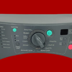 Part # 8558703 | WP8558704 | Whirlpool Dryer Control Panel And User Interface Board (condition good - Dark Gray)