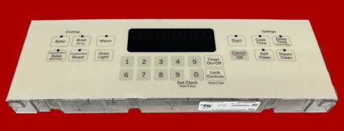 Part # WB27X25357 | 164D8496G108 | GE Oven Control Board (overlay good - Bisque)