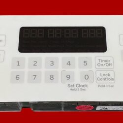 Part # WB27X25357 | 164D8496G009 | GE Oven Control Board (overlay fair - White)