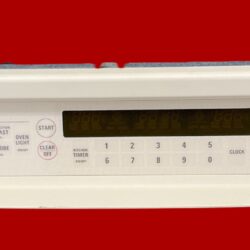Part # WB36T10203 | WB27T10287 | GE Oven Panel And Control Board (Overlay Good - Bisque)